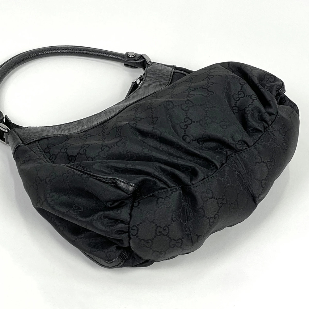 Gucci GG shoulder bag Ay logo One Shoulder Hobo handbag black - Picture 2 of 7